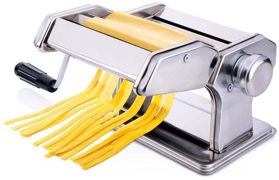 alpina Pastamaker Handmatig - RVS - Tafelklem - Spaghetti, Ravioli, Lasagne