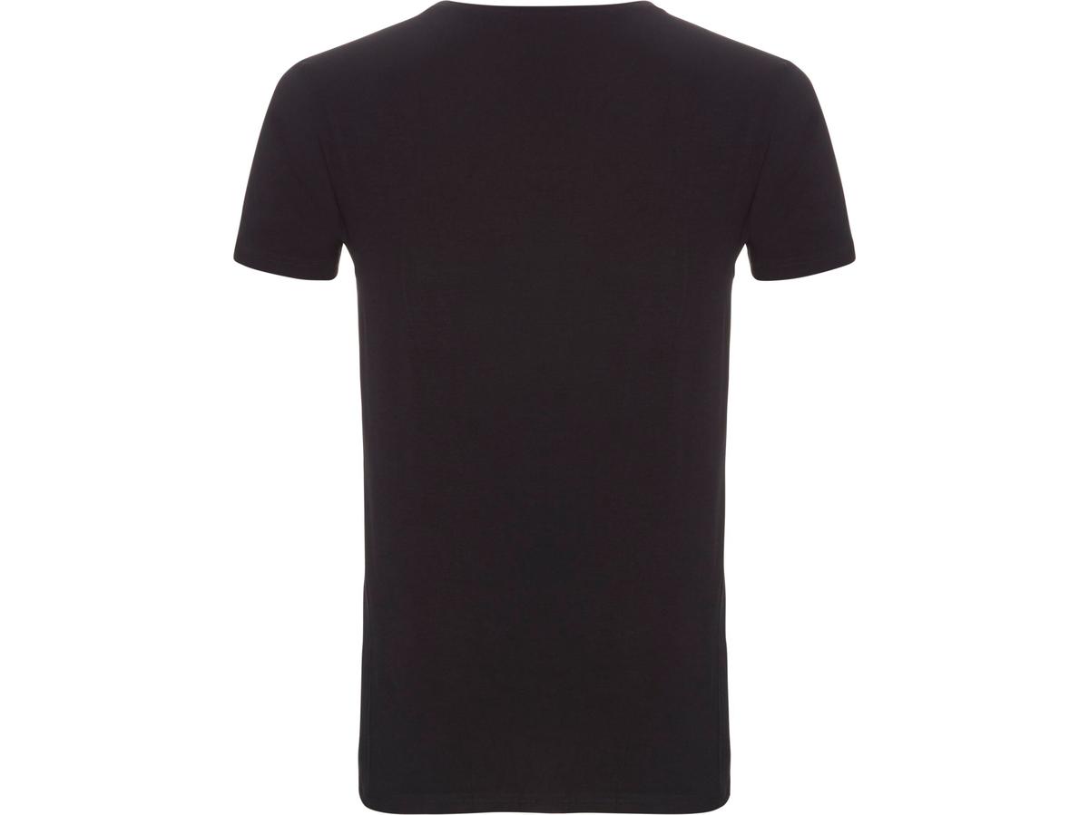 Ten Cate Basic Heren T-shirt - V-hals - maat L - Zwart