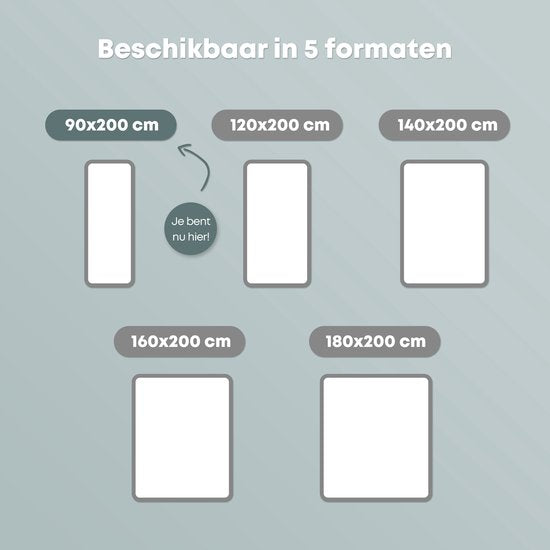 CozySense® CubeTech Topper 90x200 - Topmatras - Topdekmatras - 100+ Comfort Cubes - Ergonomische Steun - CertiPUR® - 7 CM - Wasbare Hoes