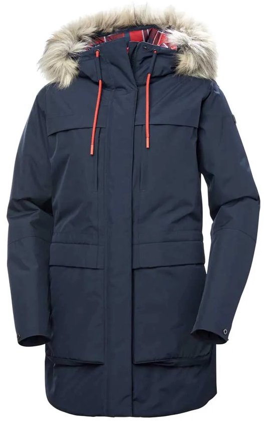 Helly Hansen Coastal Parka Blauw S Vrouw