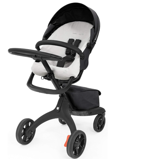 Stokke Xplory X Zomerhoes - Lichtgrijs - Zachte Badstof - Vochtabsorberend - Machinewasbaar