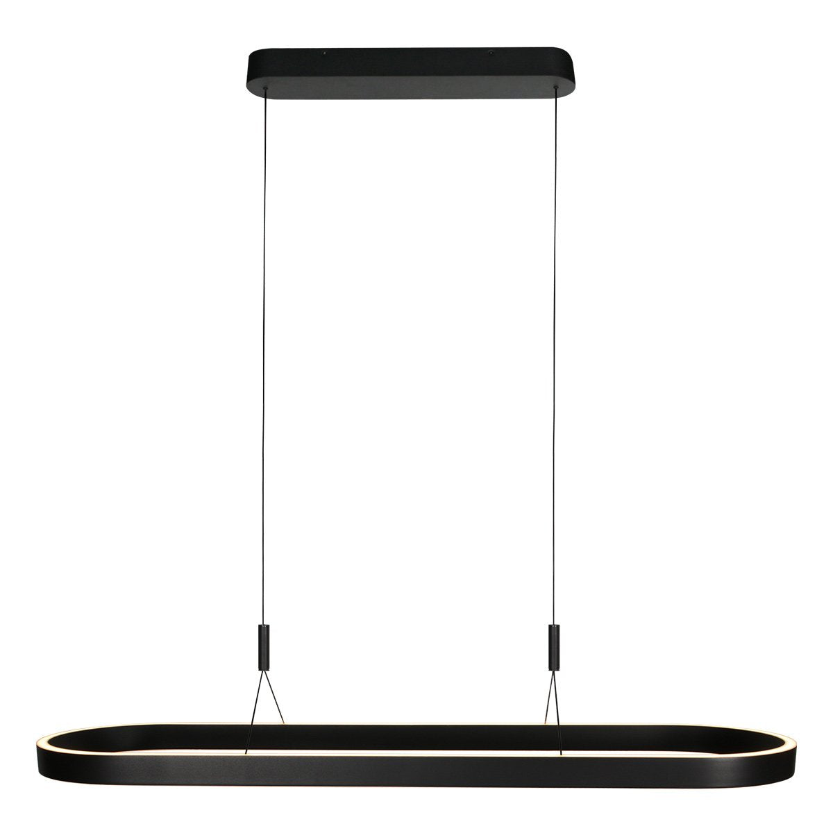 Steinhauer Exclusive - hanglamp - Mykty - zwart - metaal - design lamp - LED - 4205ZW