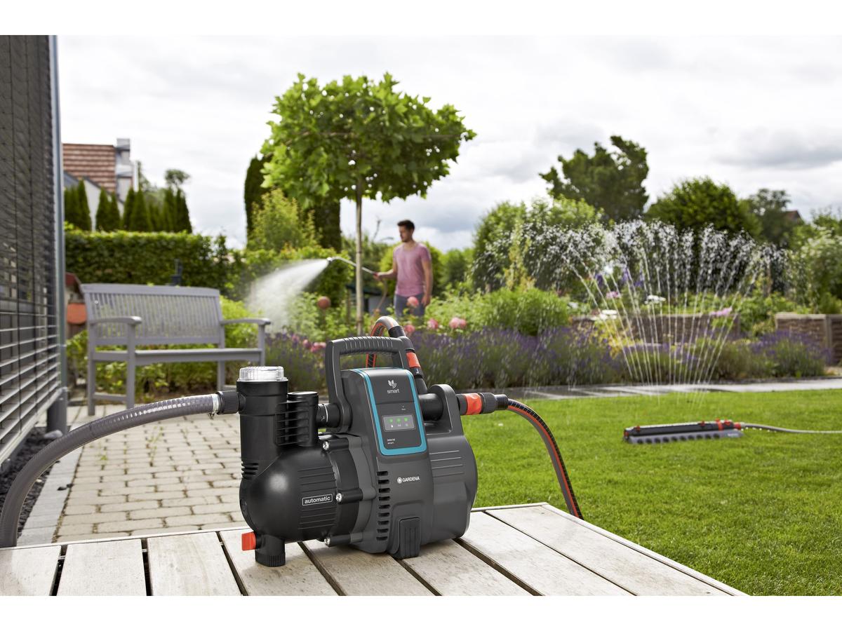 Gardena Smart Hydrofoorpomp - Slimme Drukpomp - 5000 liter per uur - 47 x 26 x 34 cm