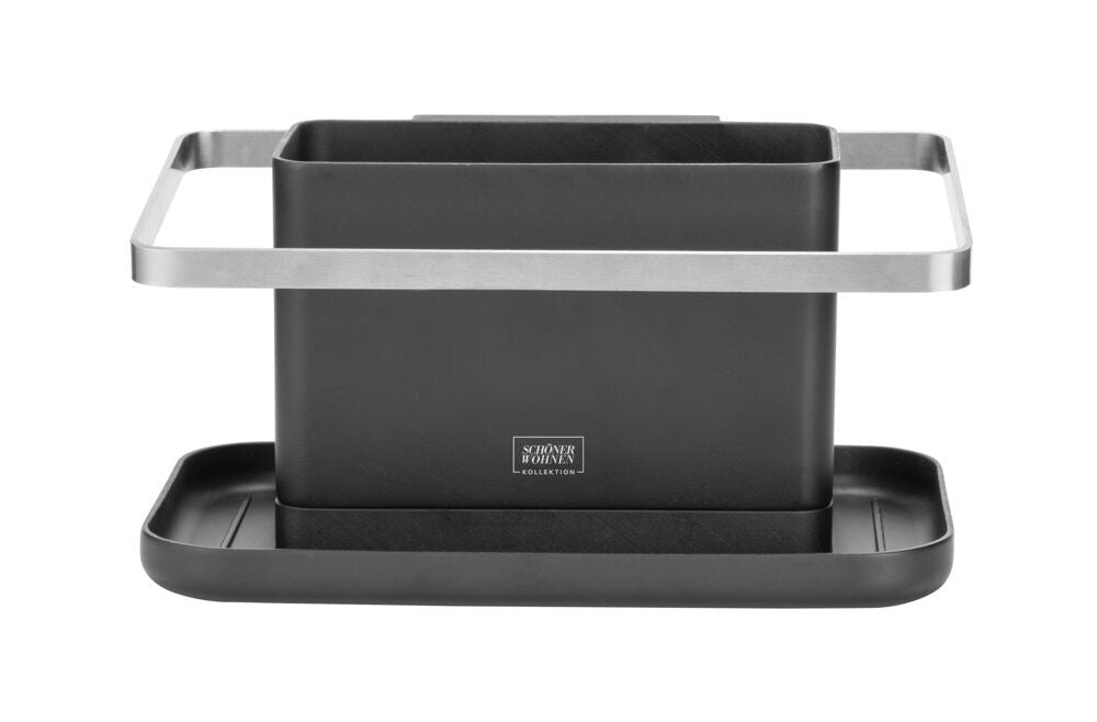SCHÖNER WOHNEN-Kollektion Stella Gootsteen Organizer 20 x 11,5 x 10 cm – Zwart
