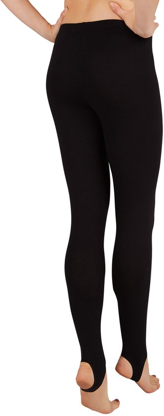 Dressforfun Legging voor dames zwart M - verkleedkleding kostuum halloween verkleden feestkleding carnavalskleding carnaval feestkledij partykleding - 301311