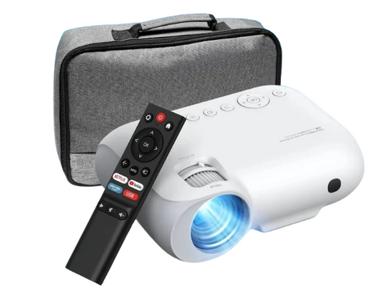 Yoton Y7 Beamer - Native Full HD 1080p - 4K Compatibel - 9000 Lumen - WiFi & Bluetooth - Zwart