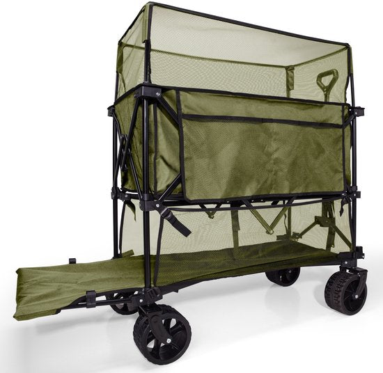 Mr Fold Bolderkar – XXL – Opvouwbaar – 400L – Groen