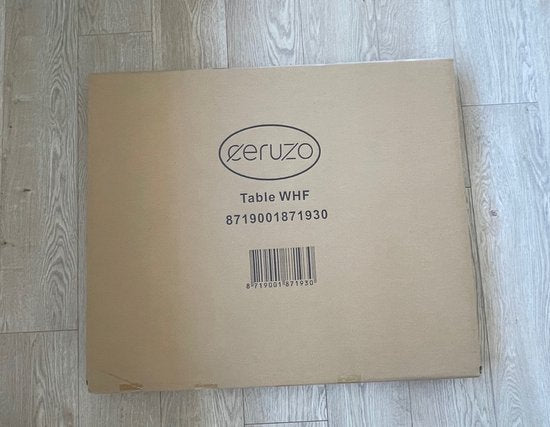 Ceruzo Wandtafel - Opvouwbaar Bureau - 80x40x75 cm - Inklapbaar Tafelblad - Laptoptafel- Wit