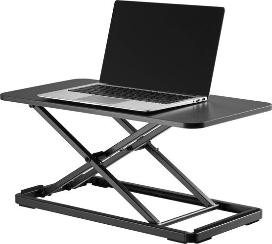 VDD Gaming - Zit sta bureau in hoogte verstelbaar - Zwart- 60x30cm