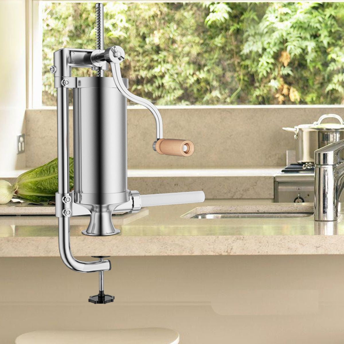 Coast Worstenmachine - Worstenspuit - INCL. 4 vulbuizen - 1,5L