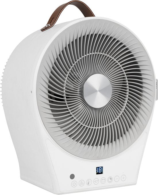 Tristar Ventilator met warmtefunctie KA-5160 Afstandsbediening en digitale bediening - Voor kamer 25m² - Wit