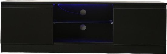 TV meubel dressoir - TV kast - 120 cm breed - zwart