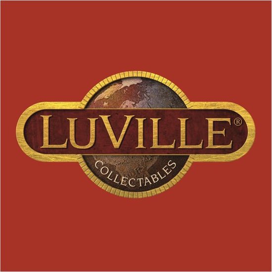 LuVille Kerstdorp Miniatuur Dorpsplein - L42 x B25 x H32 cm