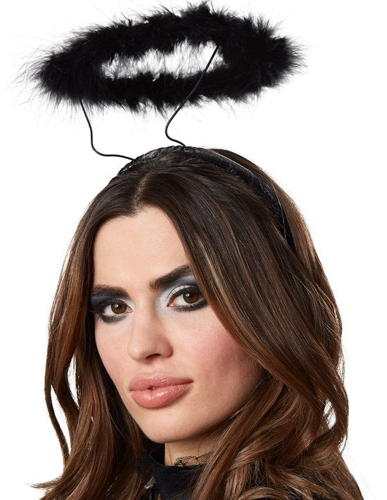 Dressforfun Sexy engel Vamp S - verkleedkleding kostuum halloween verkleden feestkleding carnavalskleding carnaval feestkledij partykleding - 302452