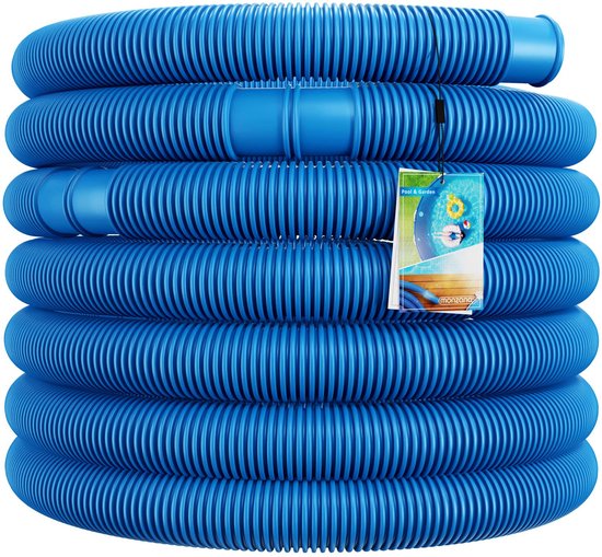 Monzana Zwembad Filter Slang - 10m Ø 32mm - Flexibel Blauw