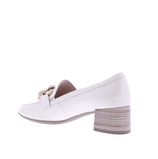 Gabor Pumps Wit Lakleer – Hakhoogte 4 cm – Maat 38.5