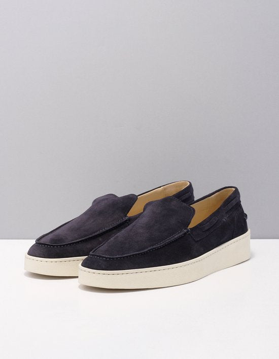 Greve 2301 loafers heren blauw 2948 profondo suede 43,5 (9+)