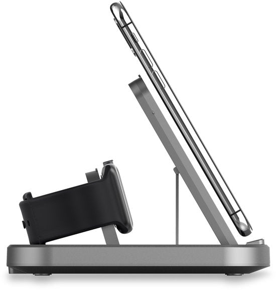 Veho DS-7 draadloos oplaadstation met LED nachtlampje