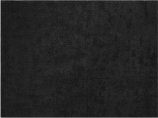 tectake® Kortpolig Vloerkleed - 120 x 170 cm - Zwart - Tapijt voor Woonkamer, Slaapkamer, Eetkamer - Onderhoudsvriendelijk en Wasbaar - Antislip Ondertapijt - Allergievriendelijk - Diverse maten en kleuren