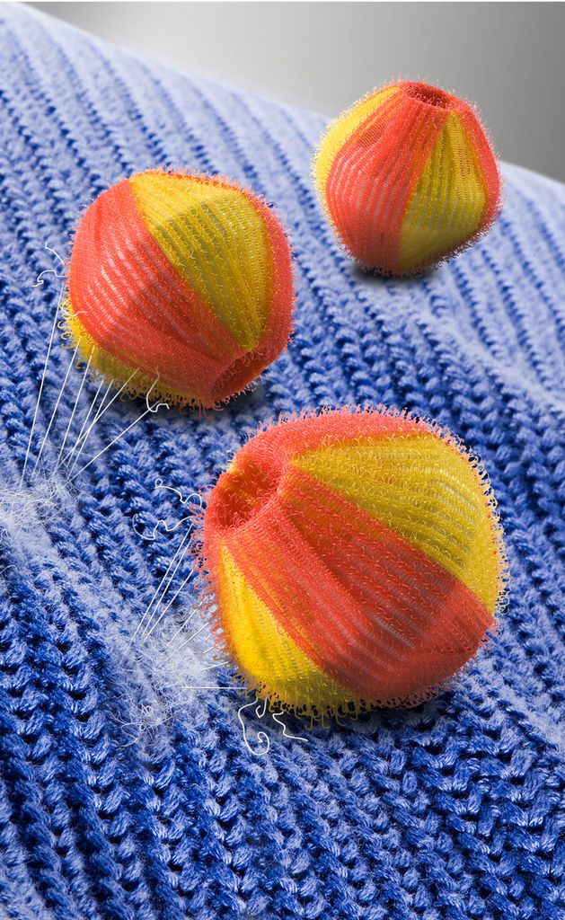 Flusenschreck Jumbo Wasballen Set van 3 – Ø 5 cm – Pluis- en Haarvanger