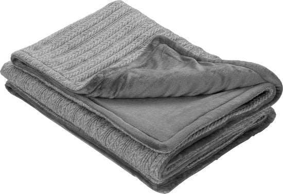 Decoways - Medisana Elektrische deken HB 680 160x120 cm grijs