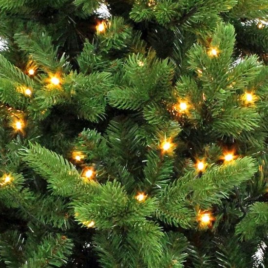 Triumph Tree Sherwood Deluxe Kunstkerstboom met LED-Verlichting - H185 x Ø127 cm - Groen