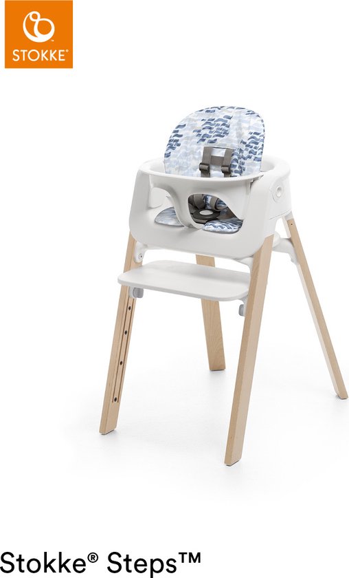 Stokke® Steps™ Babyset Kussen - Waves Blue