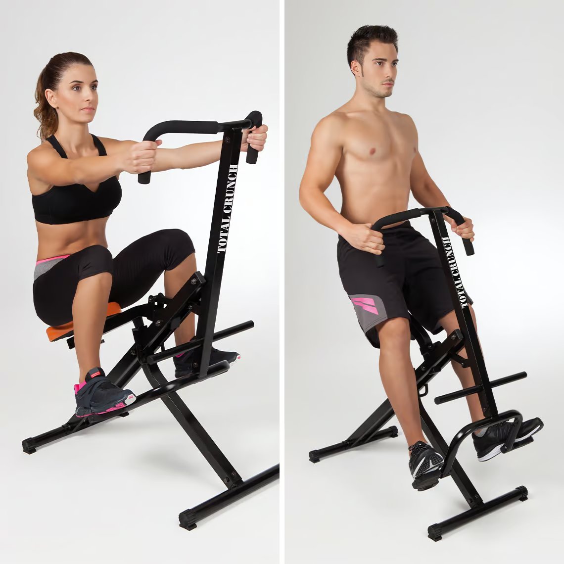 Total Crunch Fitnessapparaat - Volledig Lichaamstraining - Compact Ontwerp - Inclusief Trainingsschema