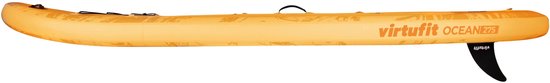 VirtuFit Ocean Opblaasbaar SUP Board 275 cm - Max. 150 kg - Complete Set - Inclusief Pomp, Peddel, Draagtas, Accessoires & GoPro-mount - Stand Up Paddle Board - Oranje