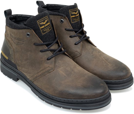 PME Legend - Heren Veterschoenen Fleetman - Groen - Maat 46