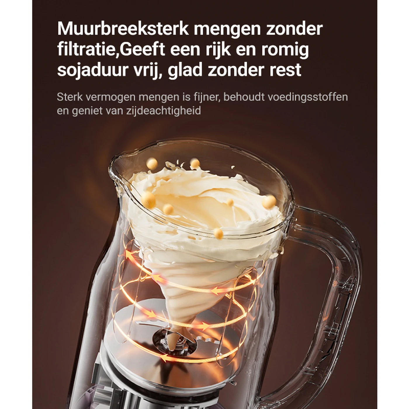 Bear Sojamelkmaker 600 ml 182 × 140 × 260 mm – DJJ-E02J1 – 5 programma's – 1-3 personen