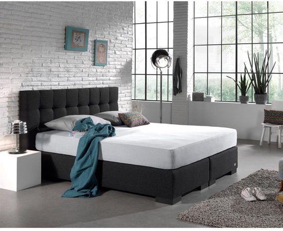 Dreamhouse Dubbel Jersey Hoeslaken – 160/180x200/220 – Wit – Lekker Zacht