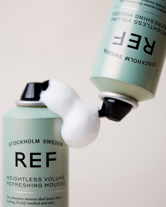 REF Stockholm - Weightless Volume Mousse - 200 ml (2-in-1 Innovatie Droogshampoo & Volume Mousse)