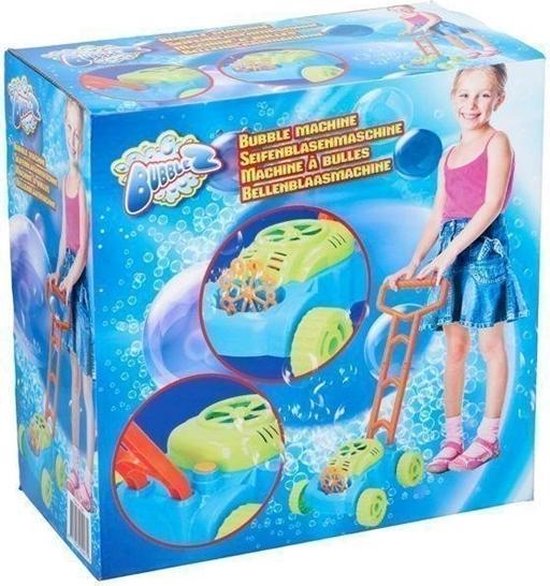 Bubblez Bellenblaasmachine Loopwagen Blauw 51 Cm