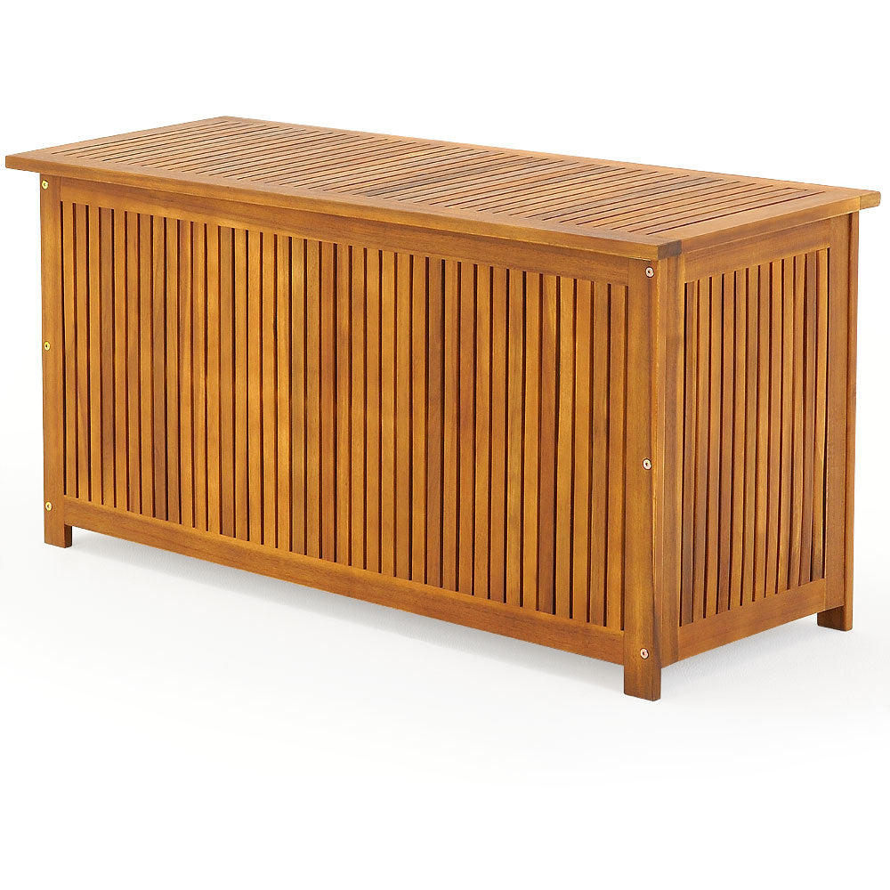 Casaria Tuinbox - Acacia Hout - Incl. Binnenzeil - 115 x 50 x 59 cm - Bruin