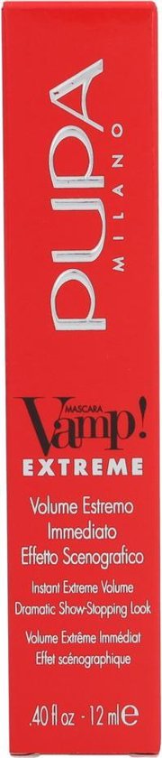 Pupa Milano vamp extreme mascara 010