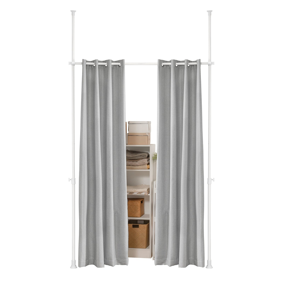 SoBuy Verstelbaar Gordijn - 162-270 x 199-285 cm