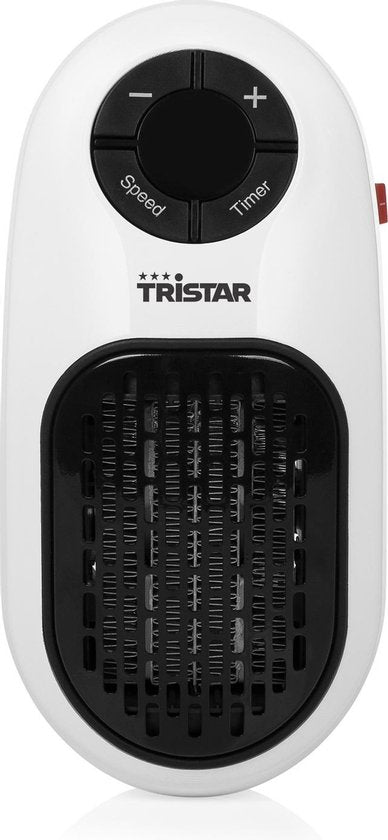 Tristar Plug Verwarming KA-5084 - Compacte kachel - Oververhittingsbeveiliging - Timerfunctie
