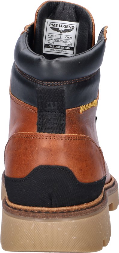 PME Legend - Heren Veterschoenen Dragan - Bruin - Maat 47
