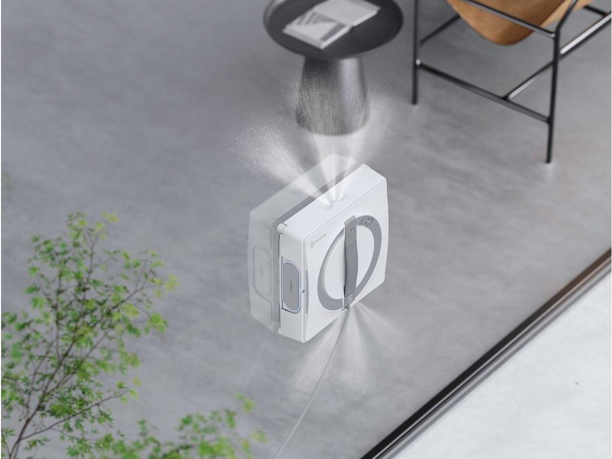 Ecovacs Winbot W2 Pro Omni Ruitenreiniger Robot - Geavanceerde Navigatie - Zelfreinigend - Wit