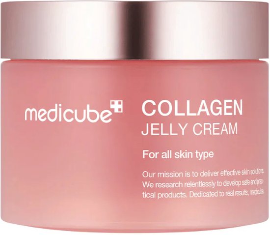 Medicube - Collagen Jelly Cream - 110 ml - Alle Huidtypes - Hydraterend - Verzorgend - Gezichtsverzorging - Korean Skincare