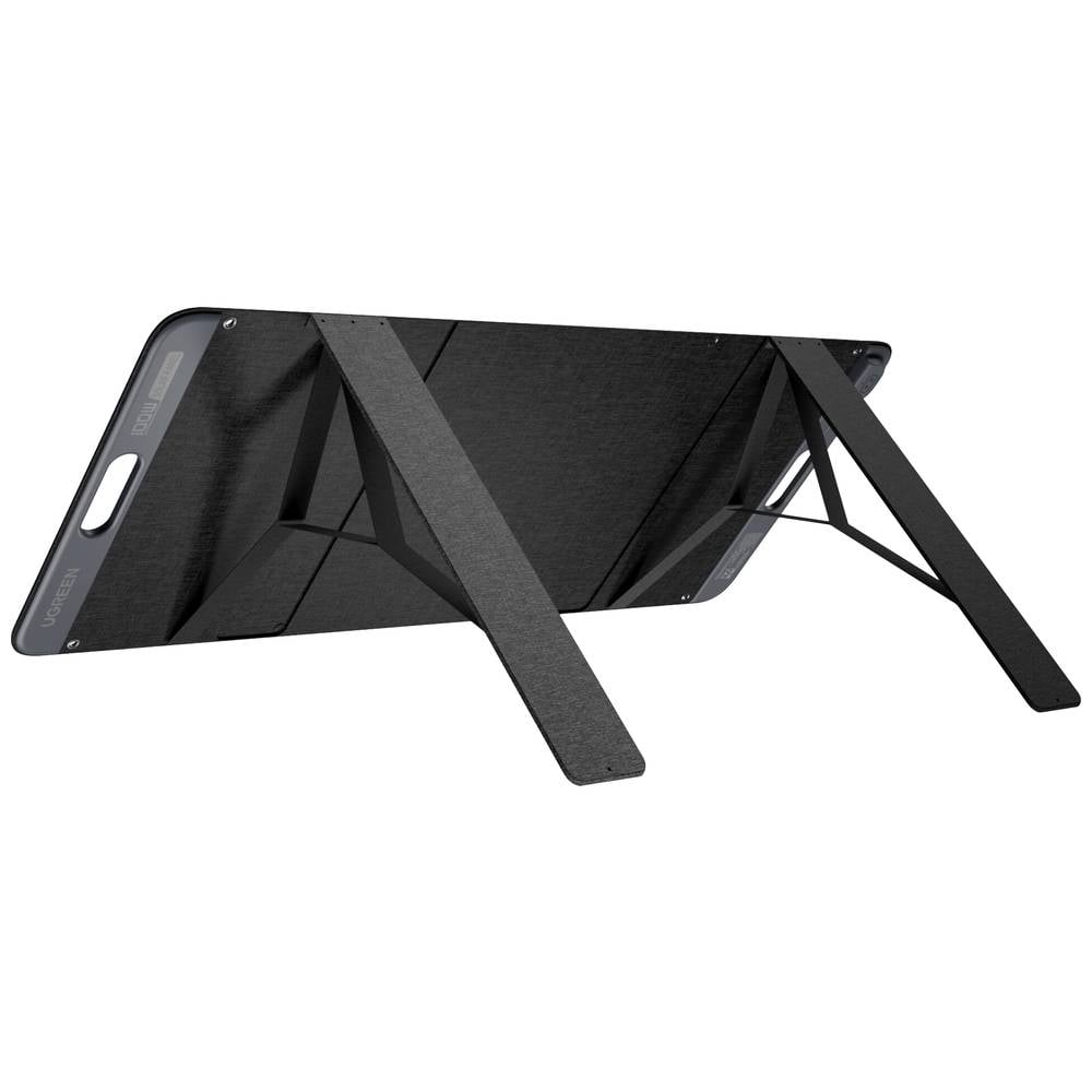 Ugreen 100W Opvouwbaar Zonnepaneel Zwart – 574x540 mm (ingeklapt) / 1290x540x410 mm (opgebouwd) – 5.5A Monokristallijn
