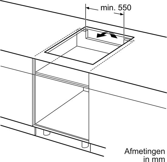 Siemens EU611BEB6E - iQ100 - Inbouw elektrische kookplaat