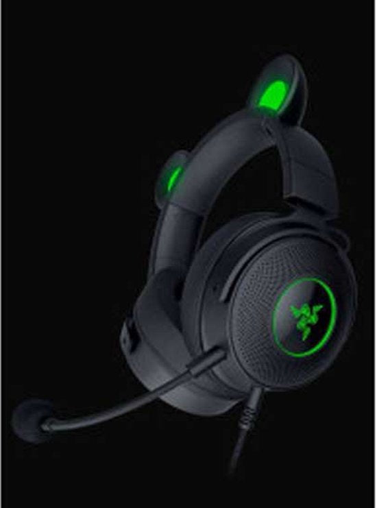 Razer Kraken Kitty V2 Pro - Gaming Headset - 7.1 Surround - RGB - Zwart - PC, MAC & Playstation
