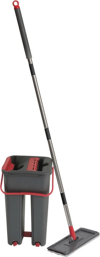 4L dweilemmer-set met dweil en 2 microvezel-navullingen