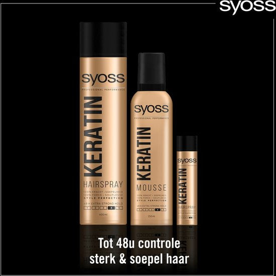 Syoss - Haarspray - Keratine - 4 - 400ml