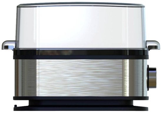 Princess Eierkoker 262046 – voor 1 tot 6 eitjes – 400 W - RVS - Hard, Zacht en Medium gekookt - Timer - Inclusief maatbeker en eierprikker