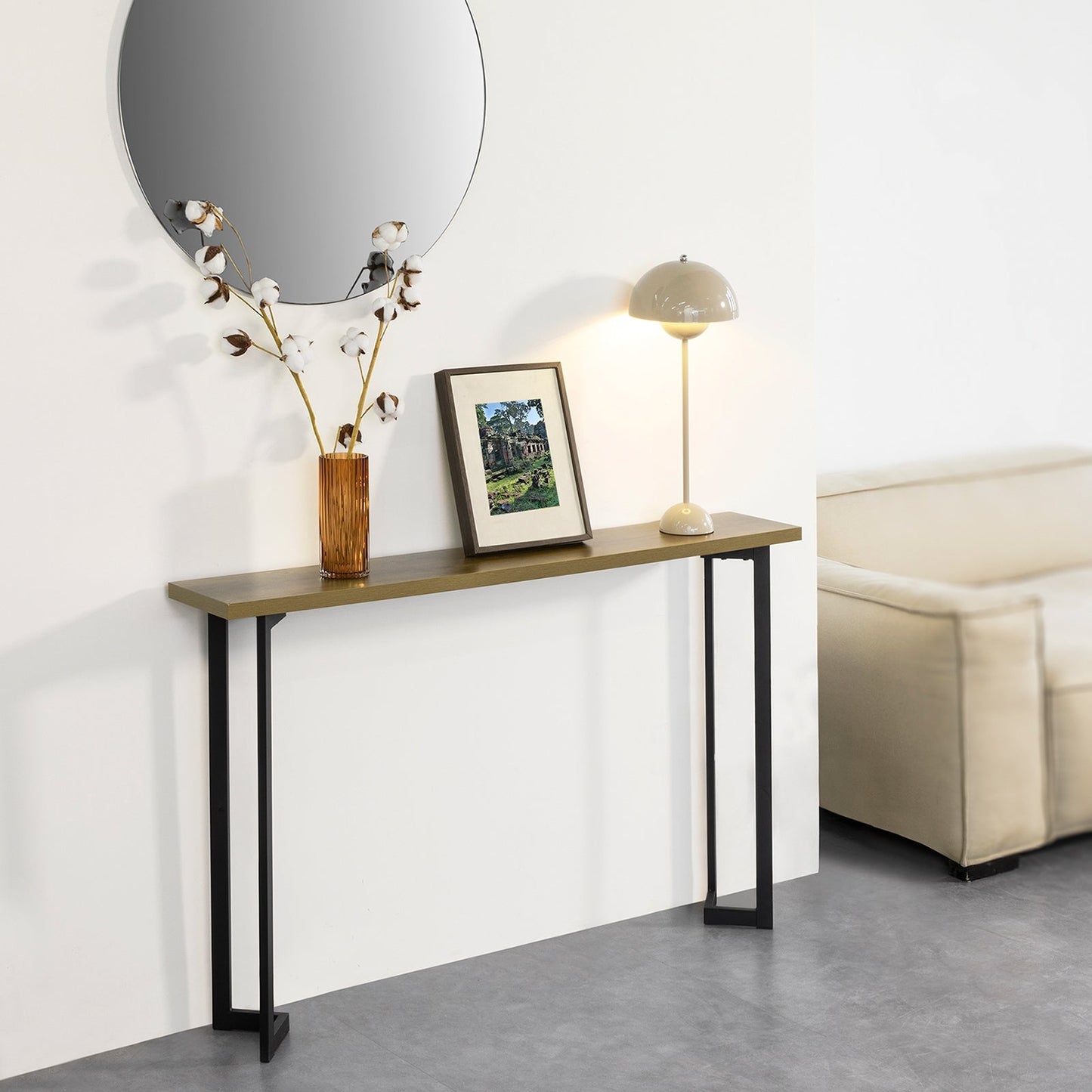SoBuy Entreetafel - Modern - Max. 50 kg - 120 x 20 x 75 cm - Modern
