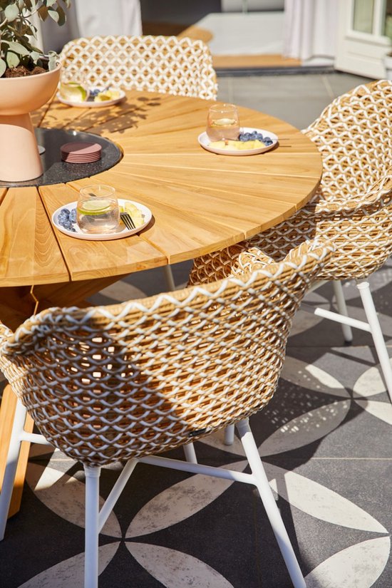 Hartman Provence Ronde Tuintafel 150 Cm - Natural Teak