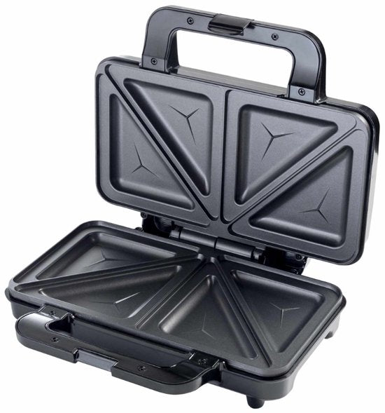 Bestron Tosti apparaat - ASM90XLCO - 900W - Voor 2 tosti's - Anti aanbaklaag - Koper - 5 jaar garantie